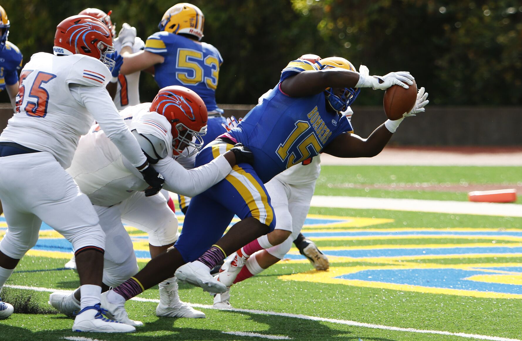 John Burroughs vs. Clayton football